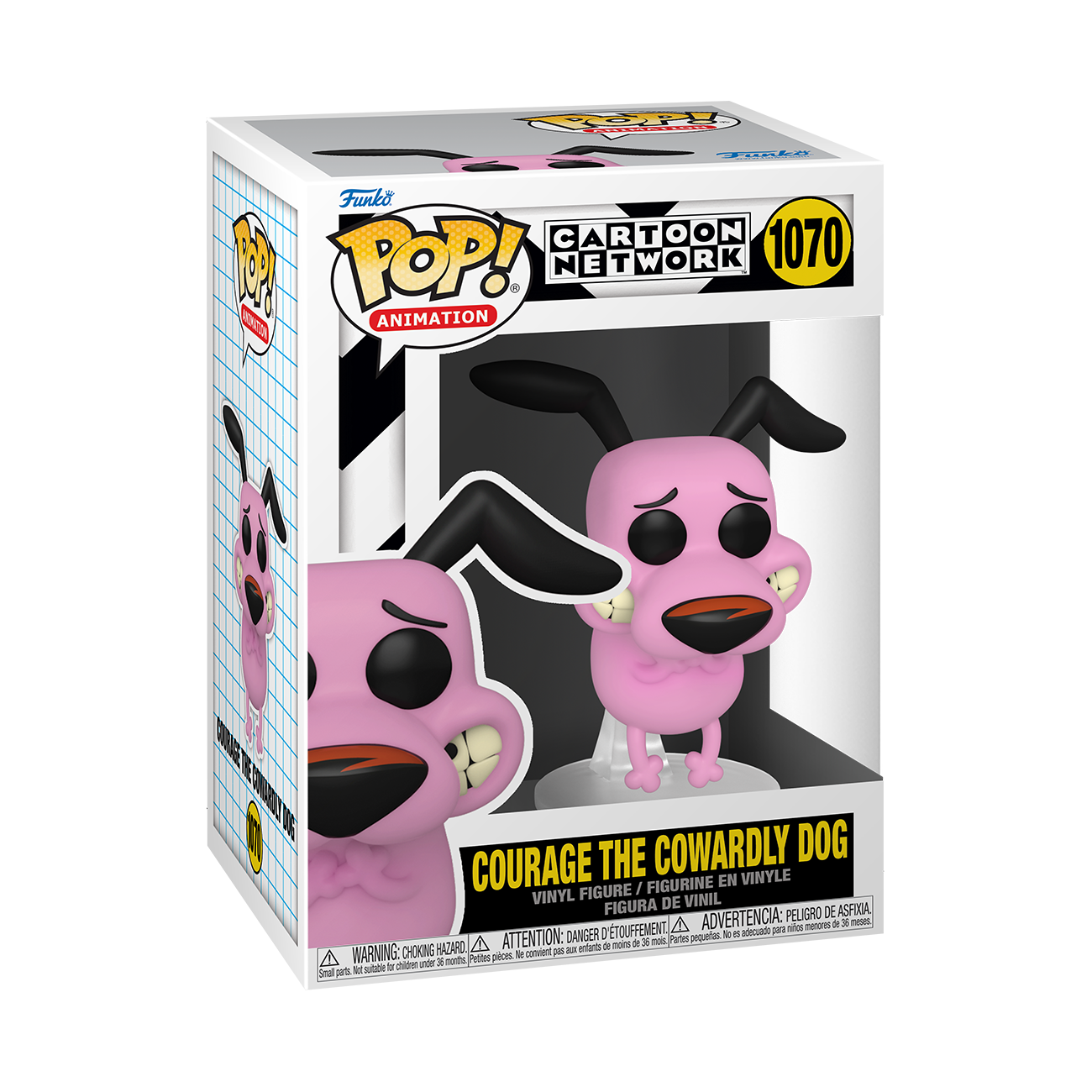 Funko Pop Animation Coraje Coraje el Perro Cobarde Cartoon classics — Distrito Max Funko Pop Animation Coraje Coraje el Perro Cobarde Cartoon classics — Distrito Max