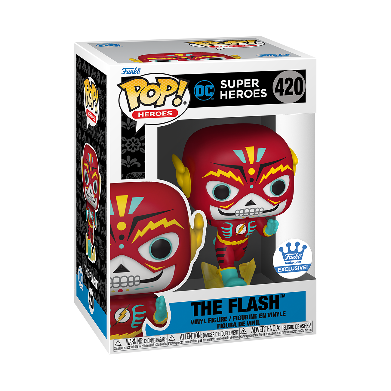 Funko Pop Heroes: Dia De Los DC - The Flash Exclusivo Funko Shop