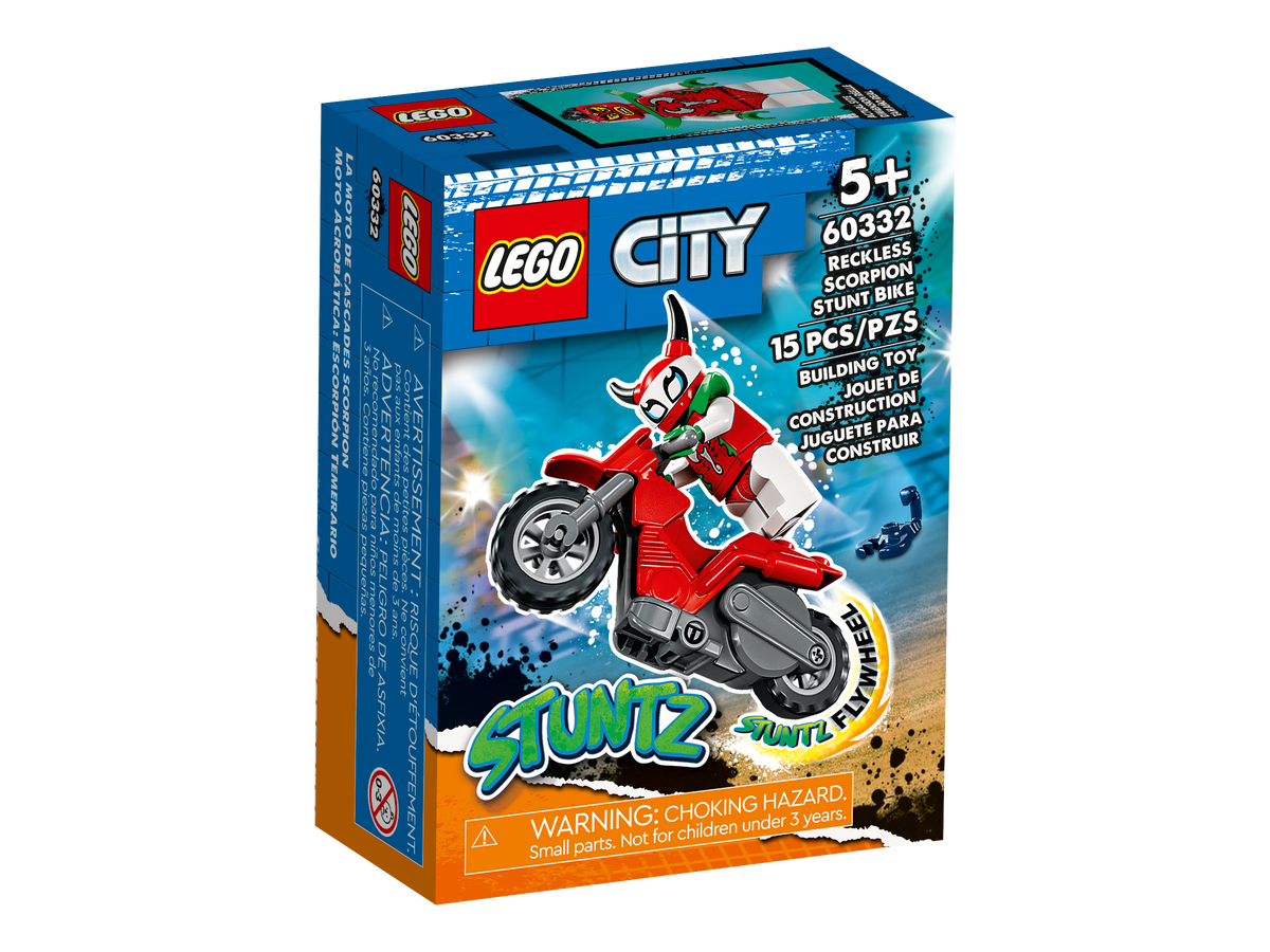 LEGO City Moto Acrobatica Escorpion Temerario 60332