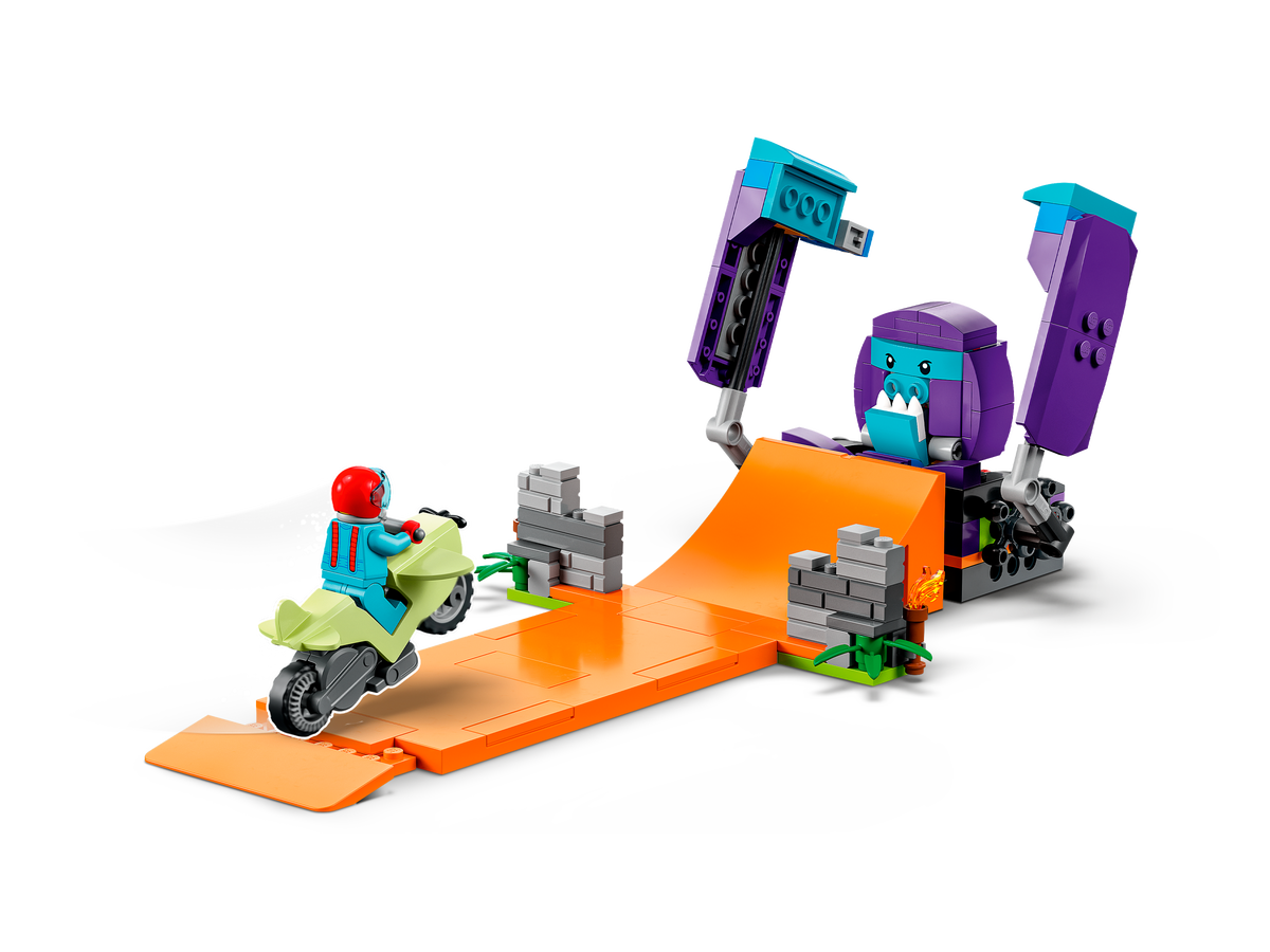 LEGO City Bucle Acrobatico Chimpance Devastador 60338