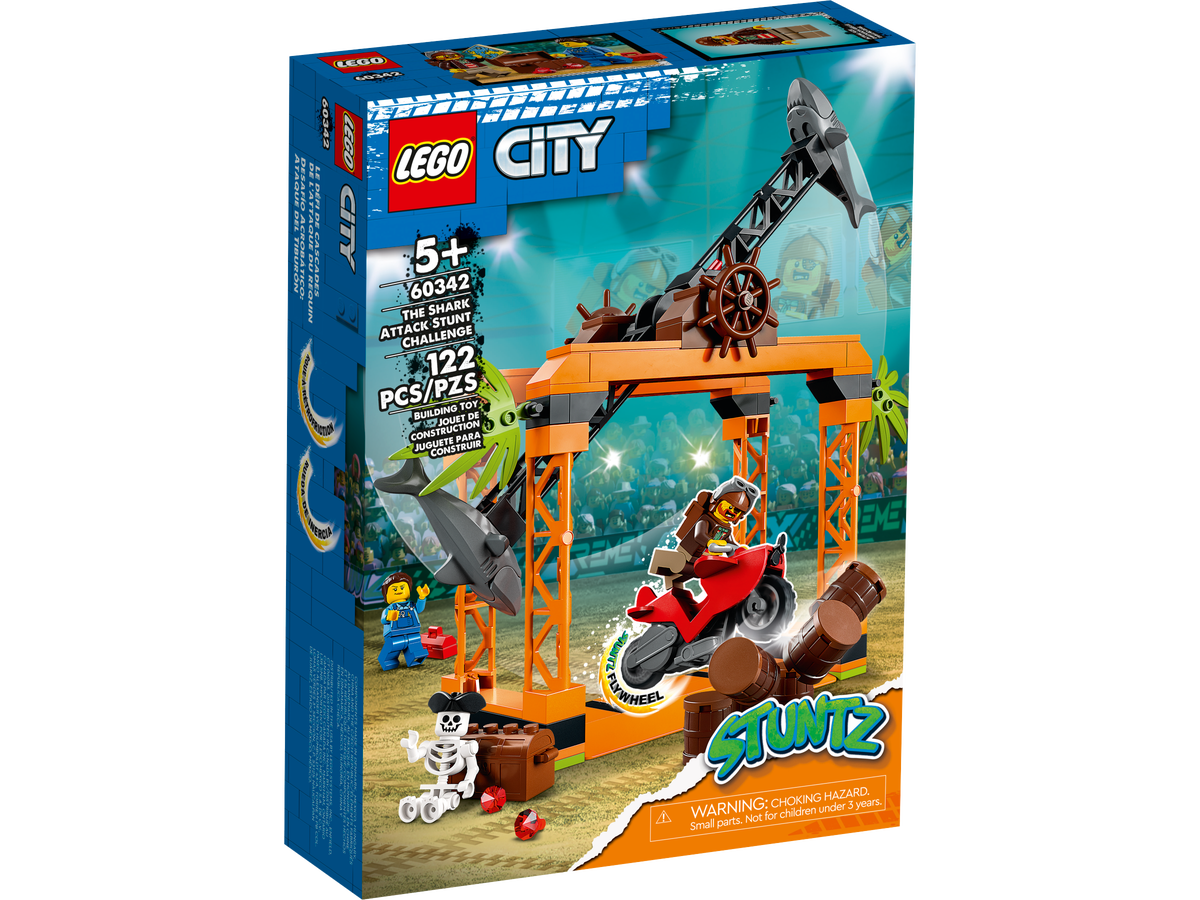 LEGO City Desafio Acrobatico Ataque del Tiburon 60342