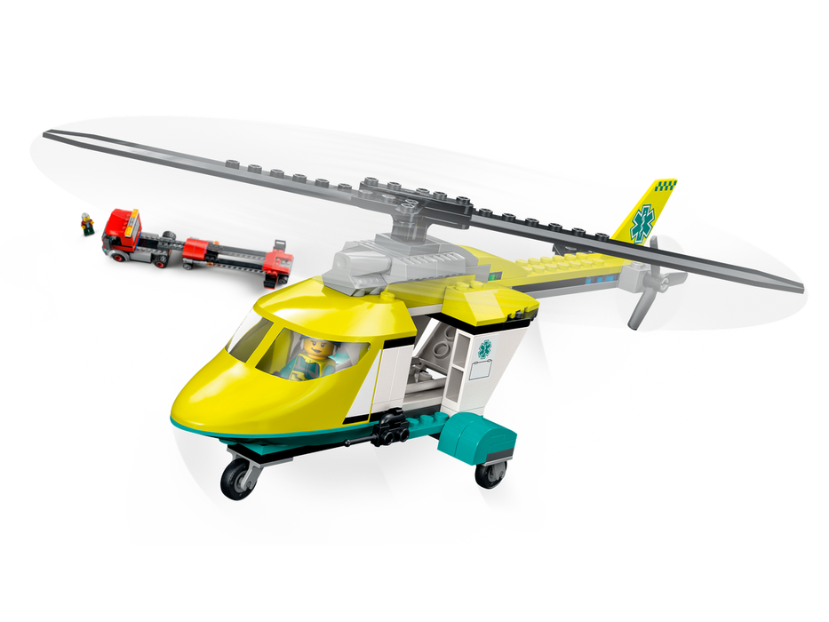 LEGO City Transporte del Helicoptero de Rescate 60343