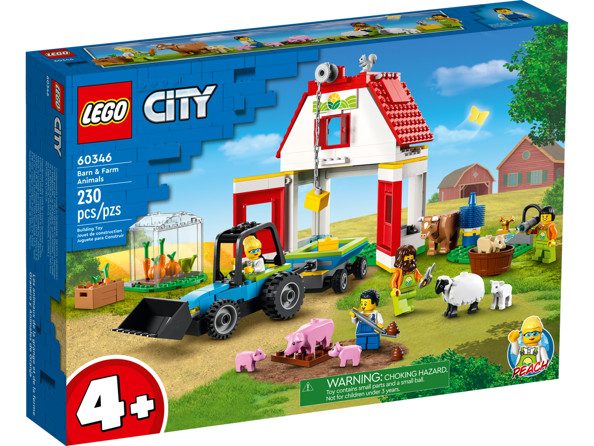LEGO City Granero y Animales de Granja 60346