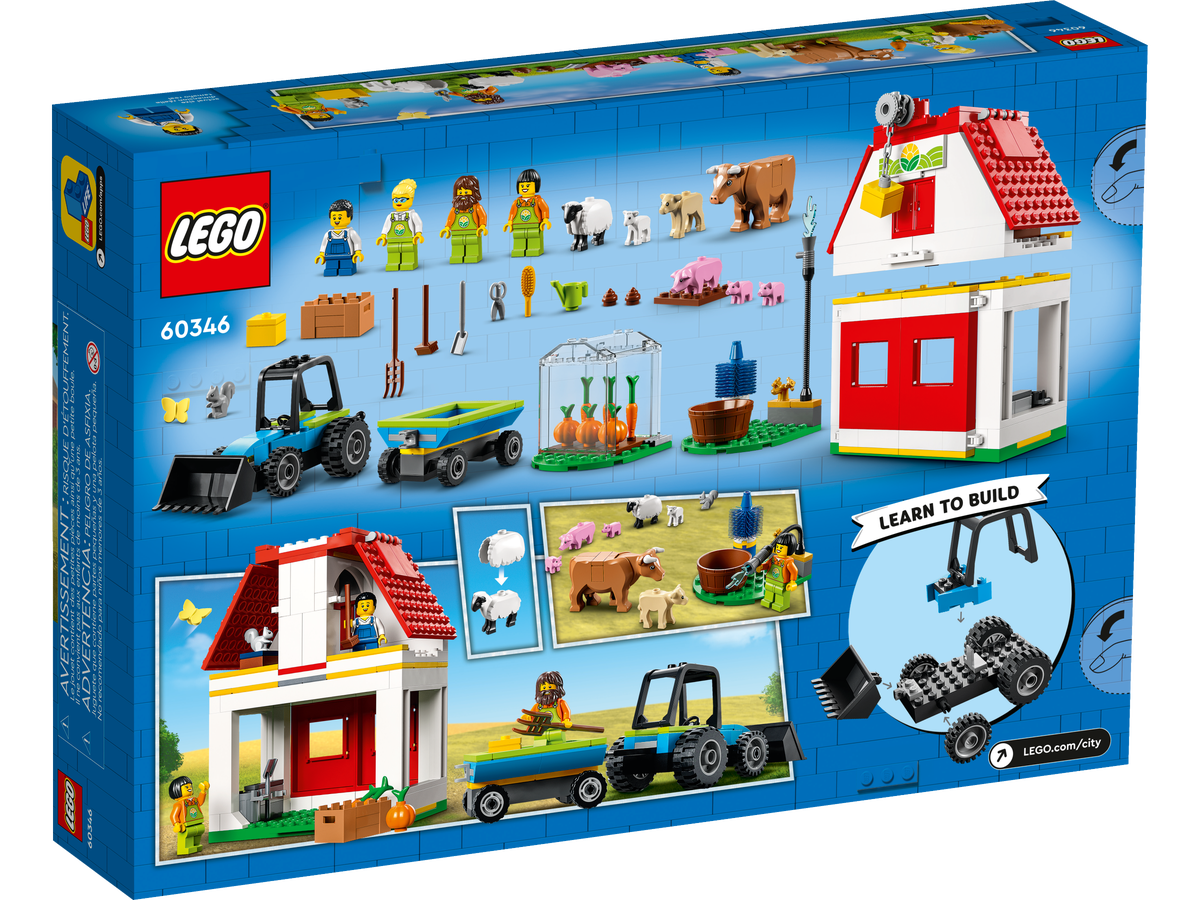 LEGO City Granero y Animales de Granja 60346
