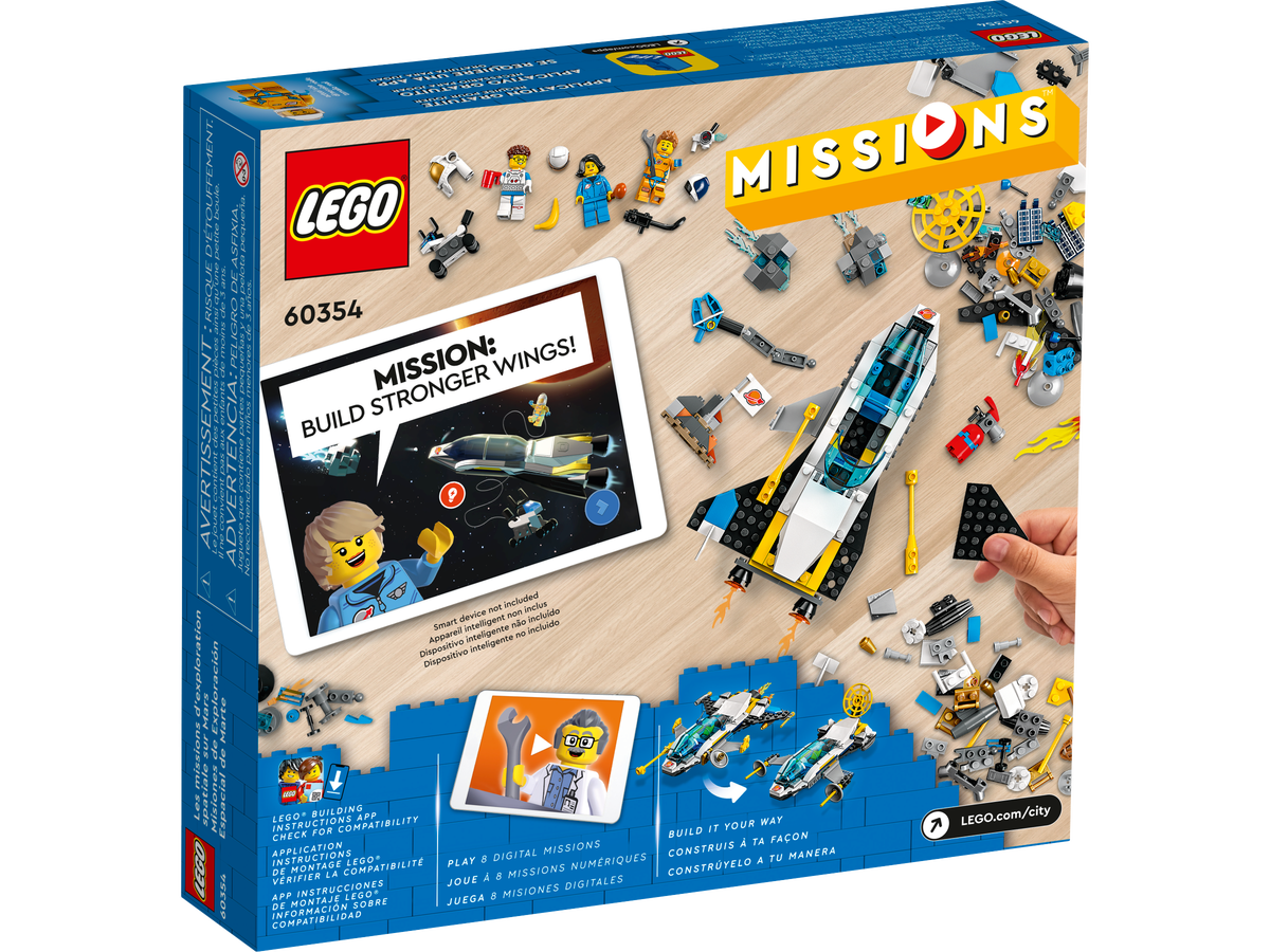 LEGO City Misiones de Exploracion Espacial de Marte 60354