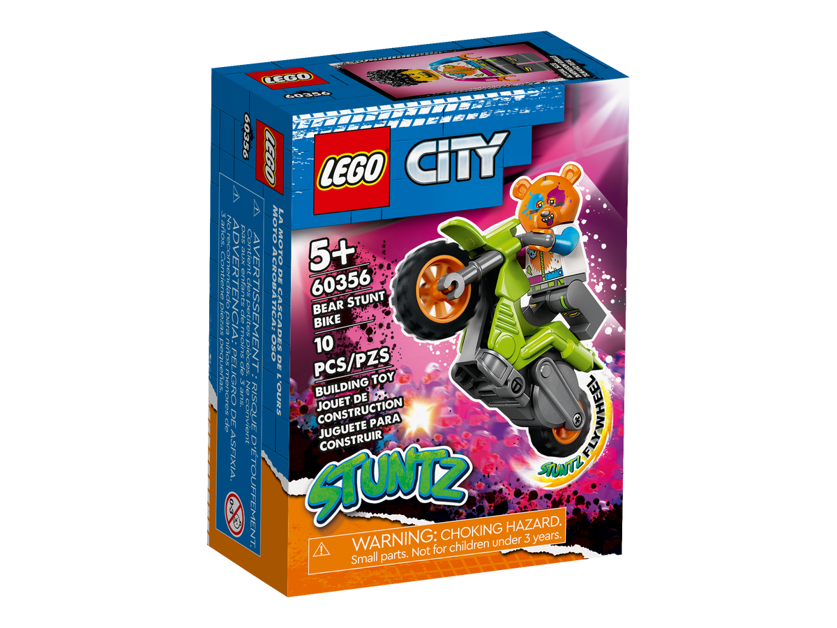 LEGO City Stuntz Moto Acrobatica Oso 60356