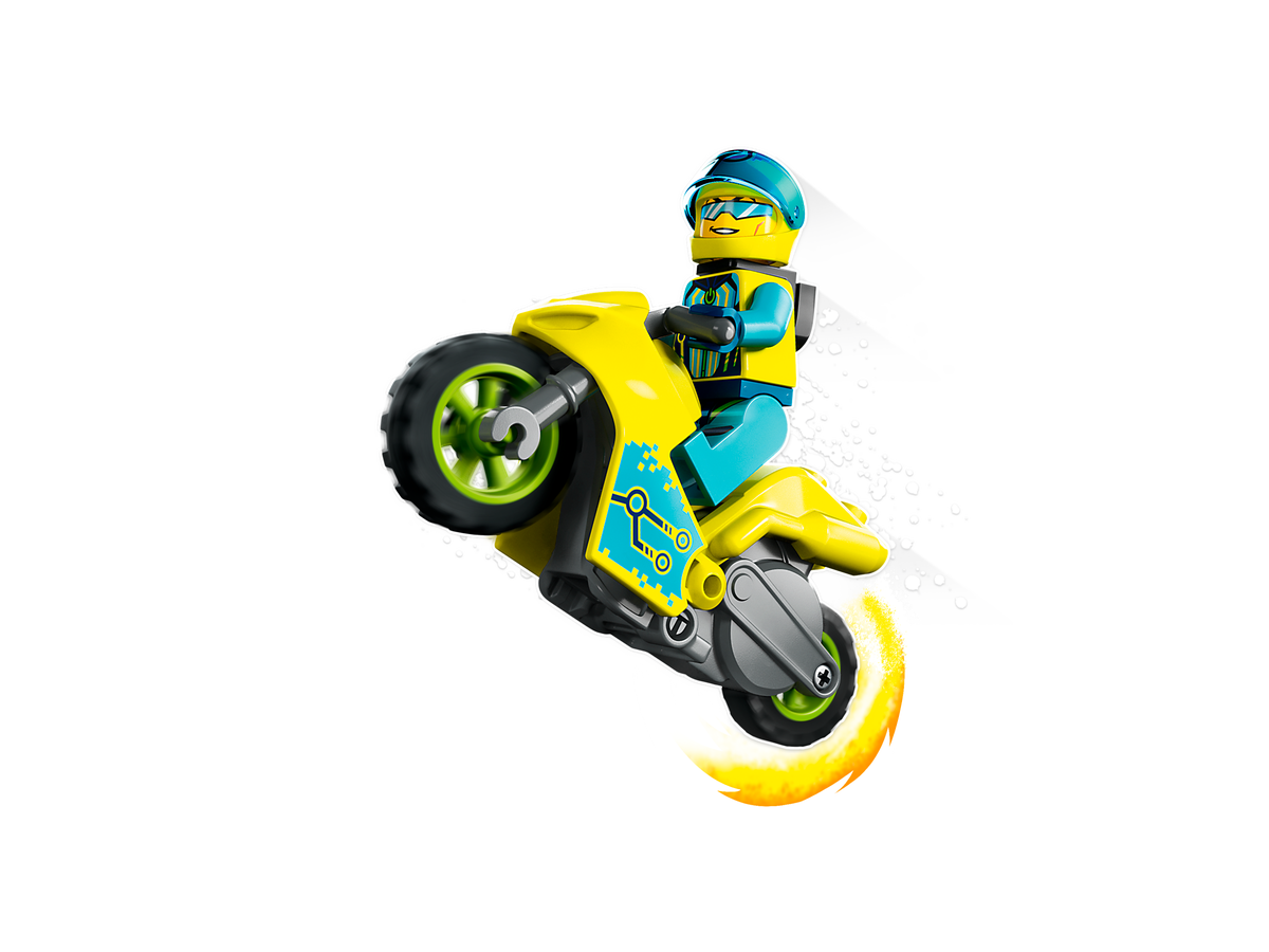 LEGO City Stuntz Moto Acrob√°tica Cibernauta 60358