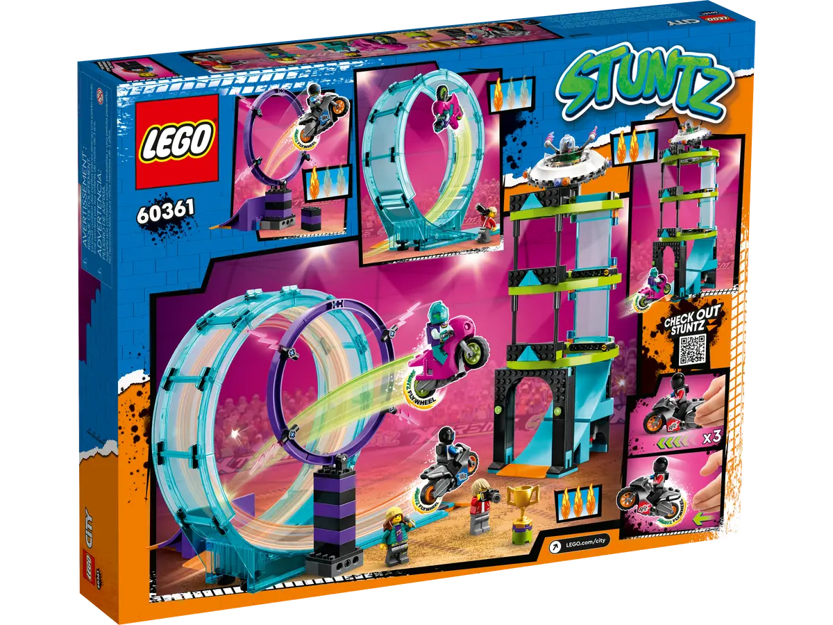 LEGO City Stuntz Desafio Acrobatico: Rizo Extremo 60361