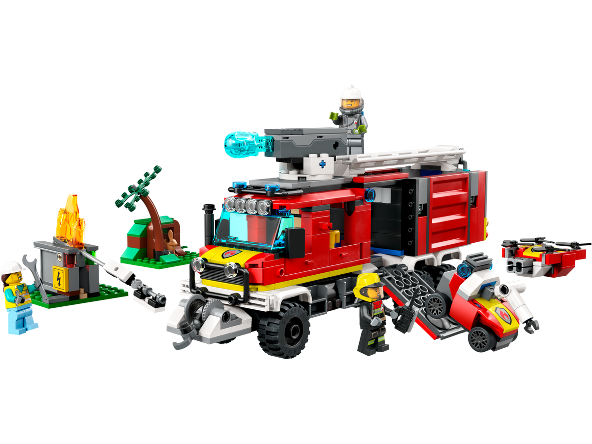 LEGO City Unidad M√≥vil de Control de Incendios 60374