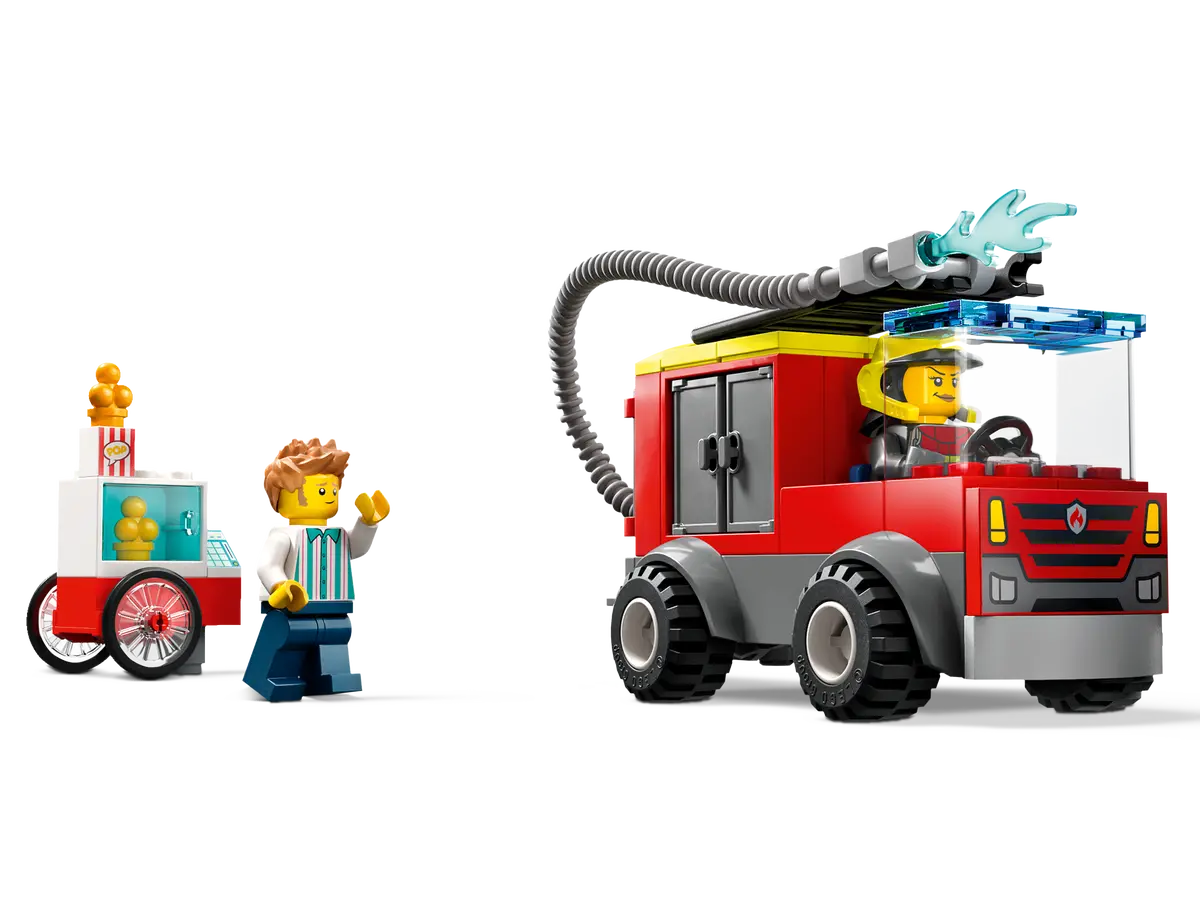 LEGO City Fire Parque de Bomberos y Camion de Bomberos 60375