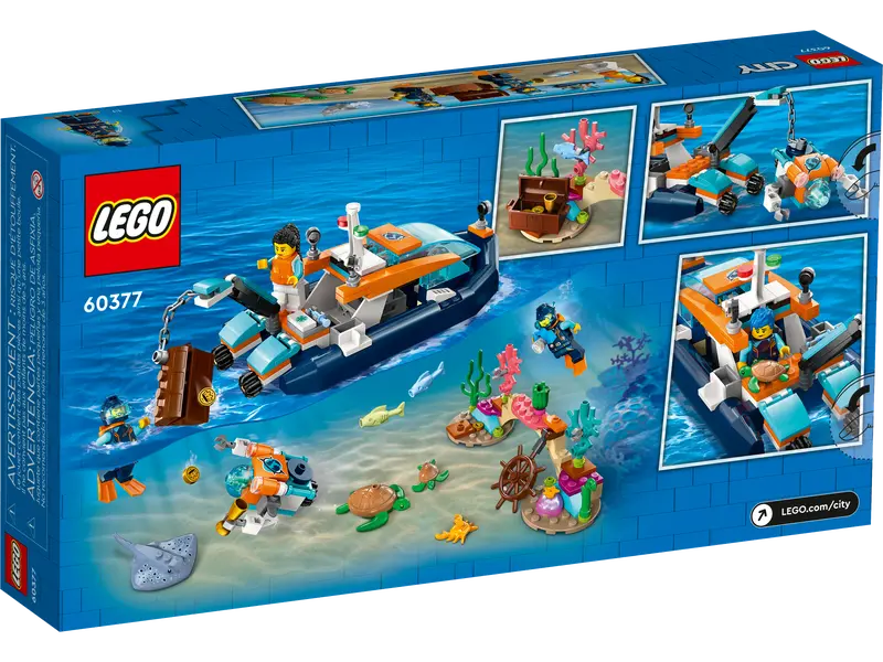 LEGO City Barco de Exploracion Submarina 60377