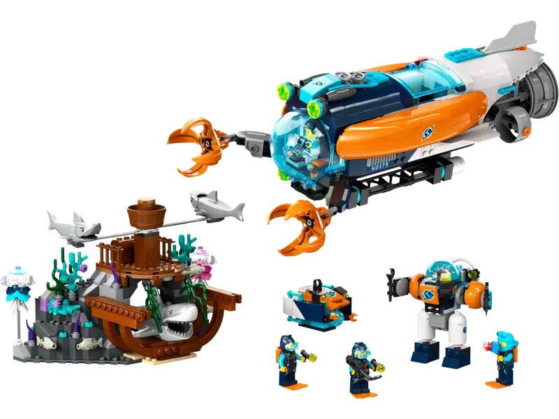 LEGO City Submarino de Exploracion de las Profundidades 60379