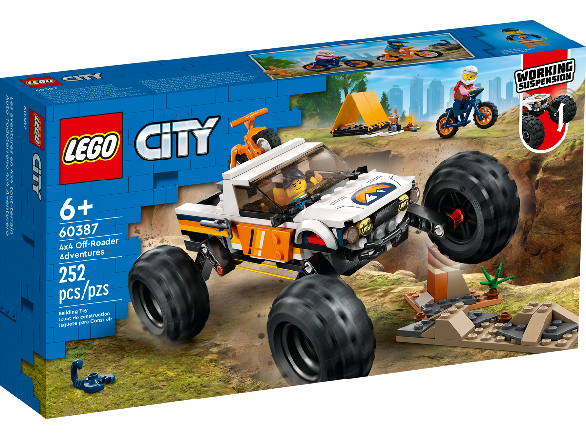 LEGO City Todoterreno 4x4 Aventurero 60387