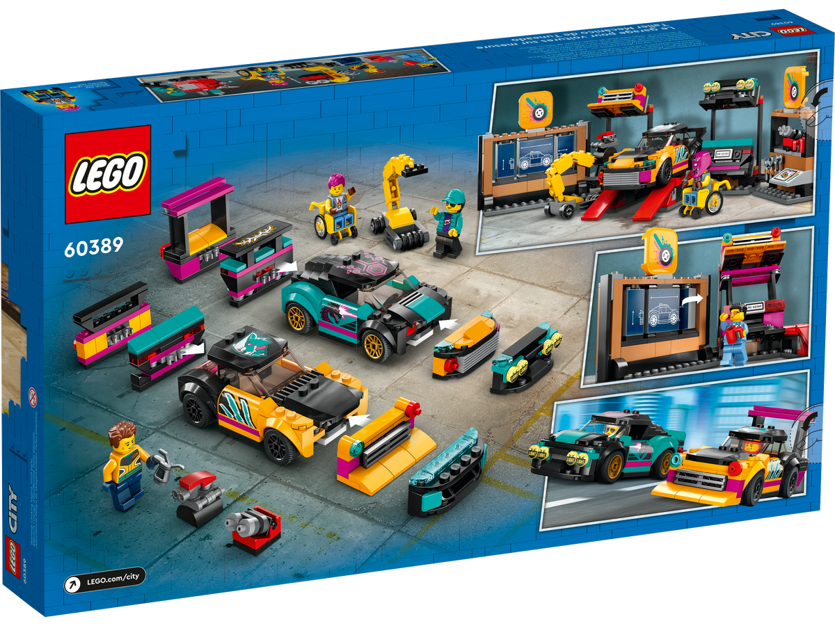 LEGO City Taller Mecánico de Tuning 60389