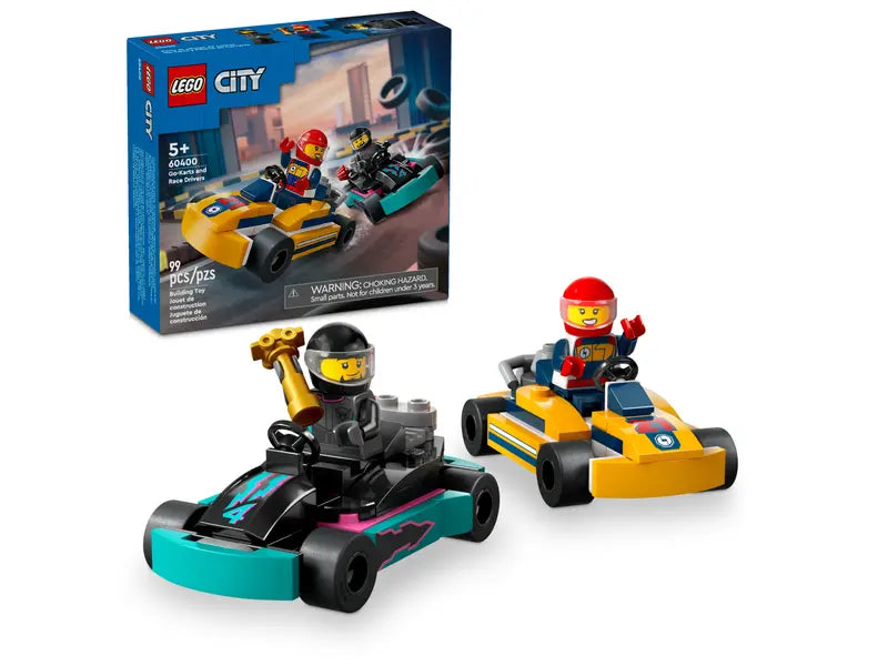 LEGO City Karts y Pilotos de Carreras 60400