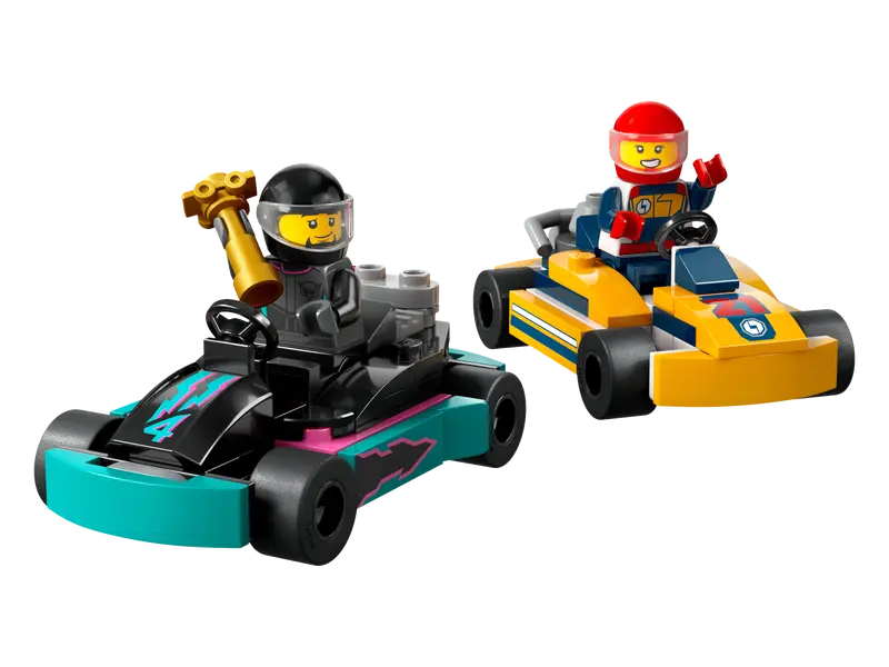 LEGO City Karts y Pilotos de Carreras 60400