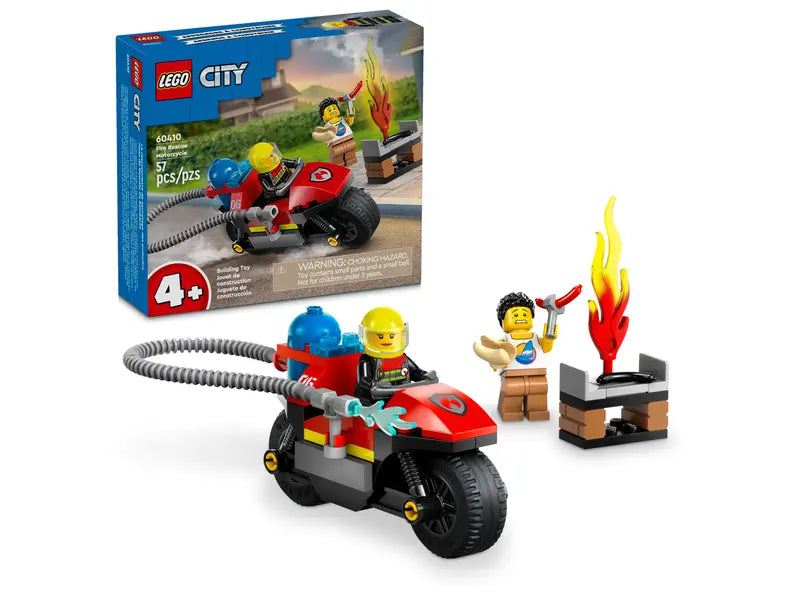 LEGO City Moto De Rescate De Bomberos 60410
