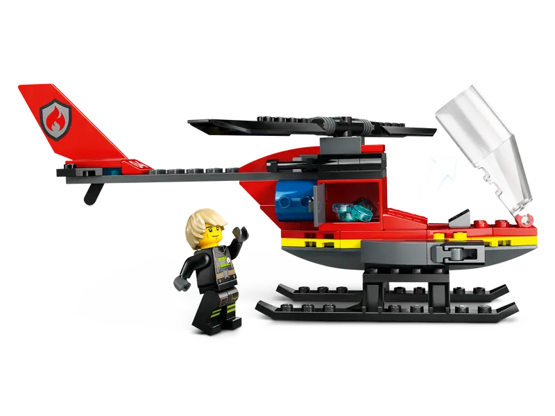 LEGO City Helicoptero De Rescate De Bomberos 60411