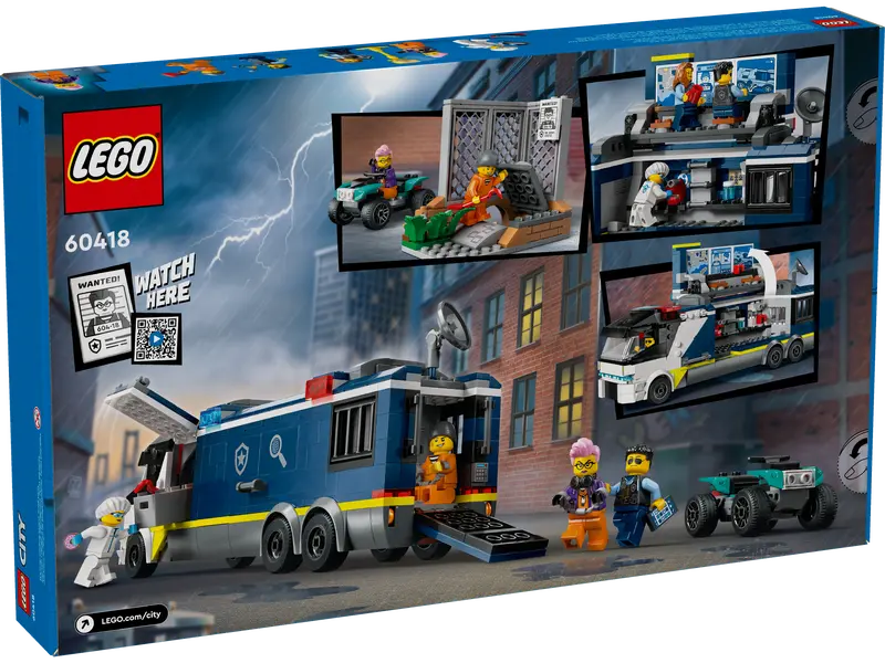 LEGO City Laboratorio de Criminología Móvil de la Policía 60418