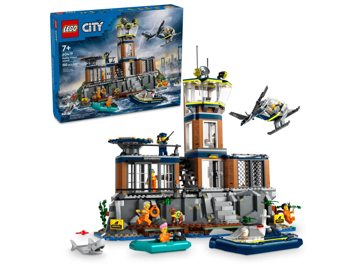 LEGO City Isla Prision de la Policia 60419