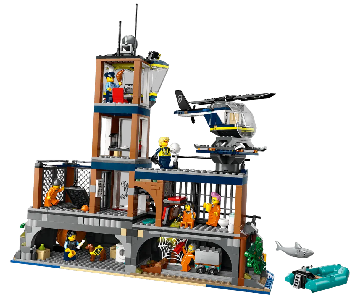LEGO City Isla Prision de la Policia 60419