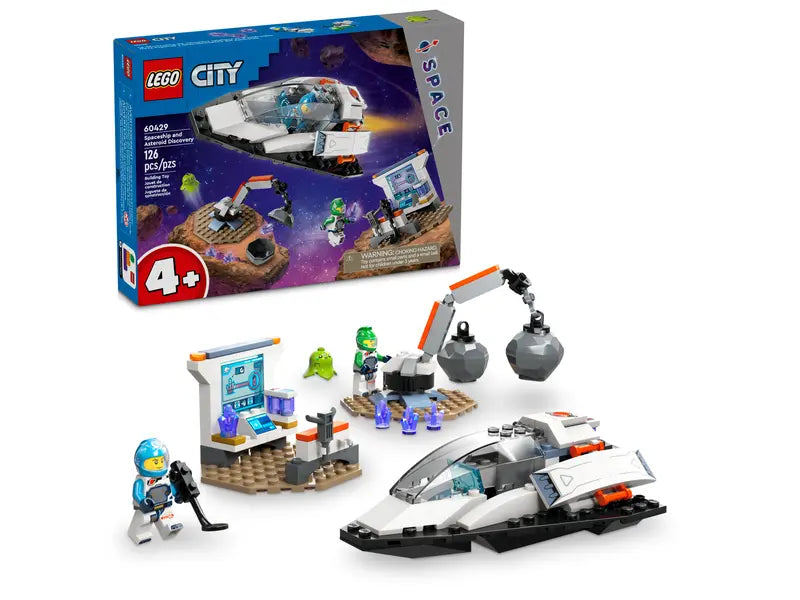 LEGO City Nave Espacial y Descubrimiento del Asteroide 60429