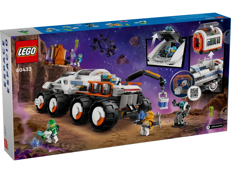 LEGO City Rover de Control y Grua de Carga 60432