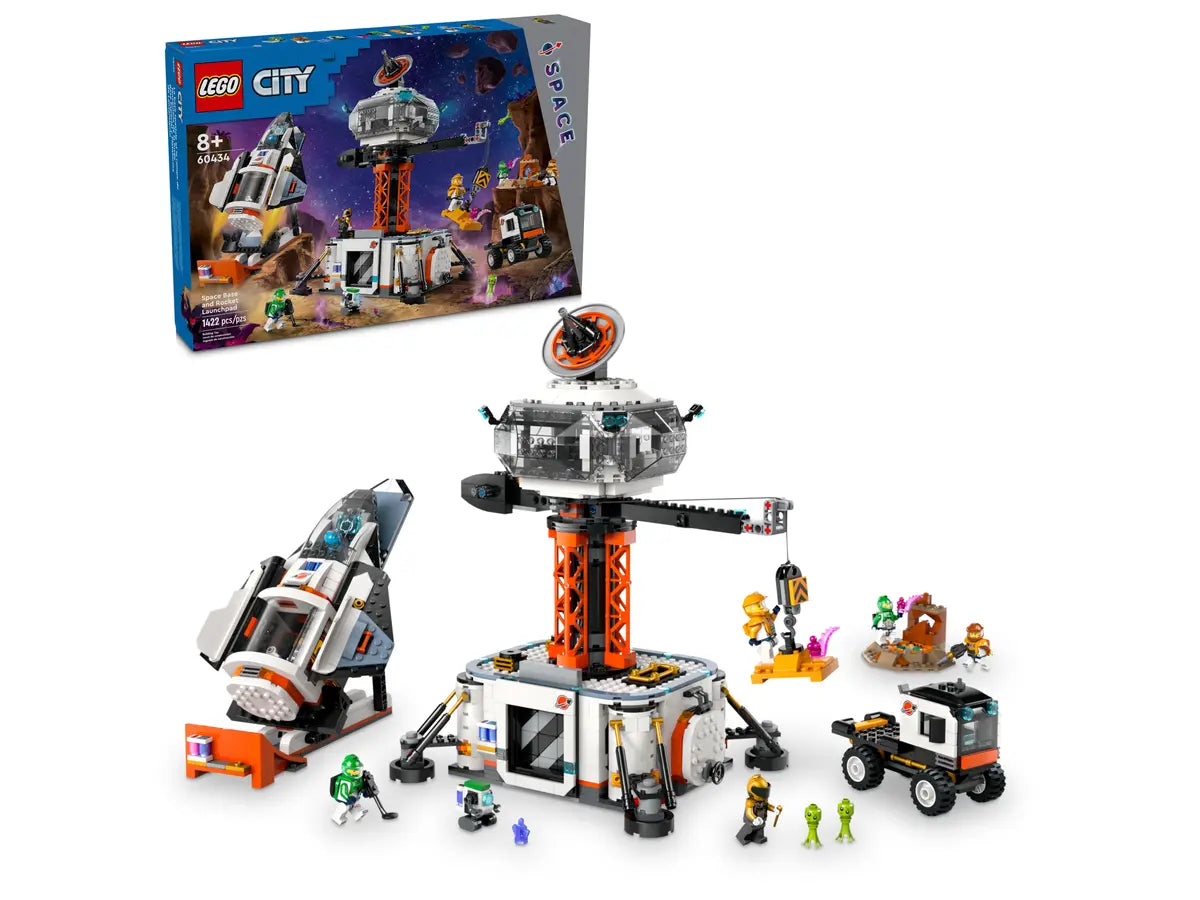 LEGO City Space: Base Espacial y Plataforma de Lanzamiento 60434
