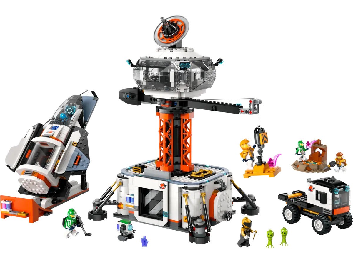 LEGO City Space: Base Espacial y Plataforma de Lanzamiento 60434