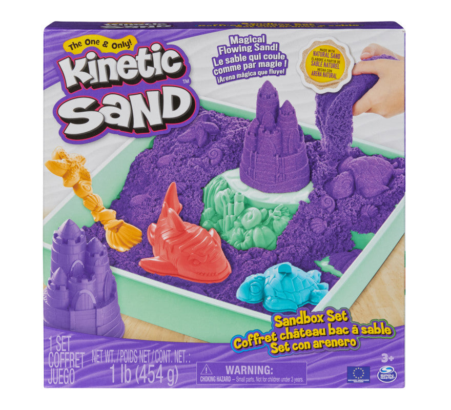 Kinetic Sand: Set De Juego Castillo De Arena Refresh - Color Aleatorio