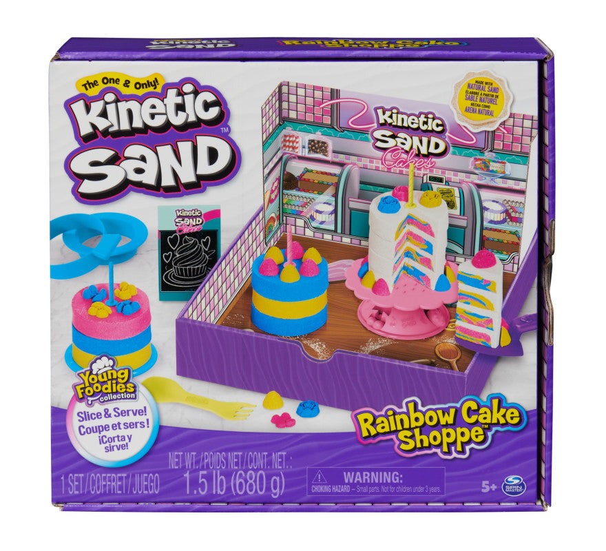 Kinetic Sand: Set De Juego Estacion De Pasteles