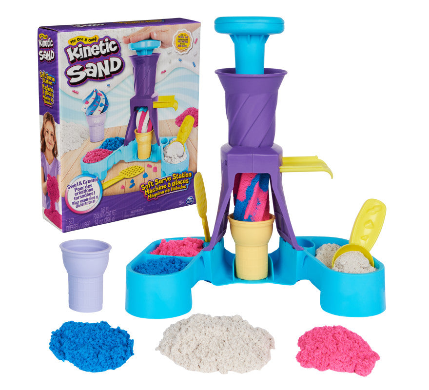 Kinetic Sand: Set De Juego Maquina De Helados