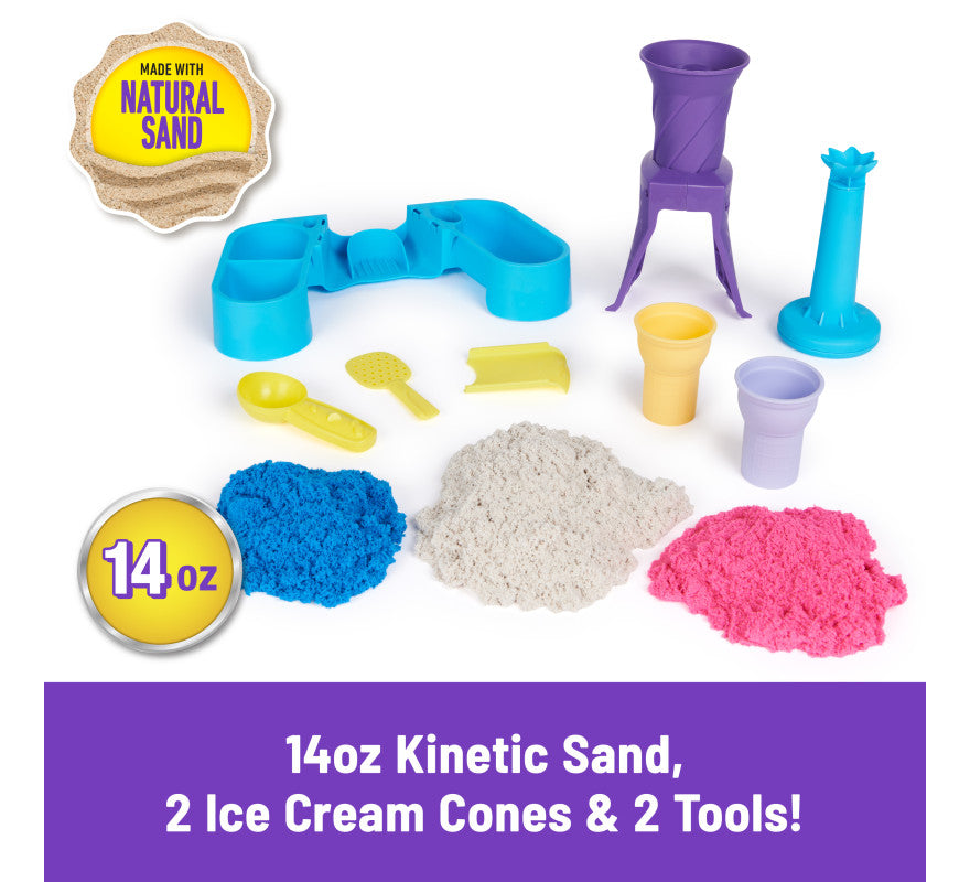 Kinetic Sand: Set De Juego Maquina De Helados