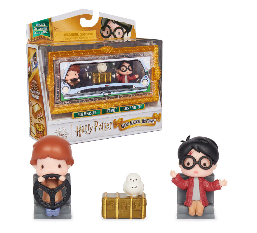 Wizarding World: Harry Potter - Multipack Micro Magical Moments Ford Anglia Volador