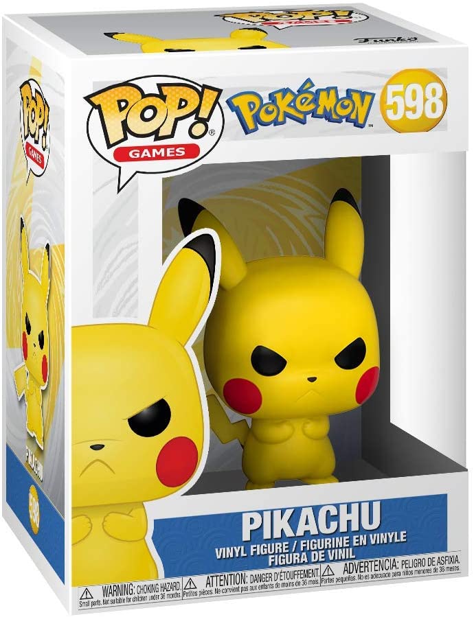 Funko Pop Games: Pokemon - Pikachu Enojado