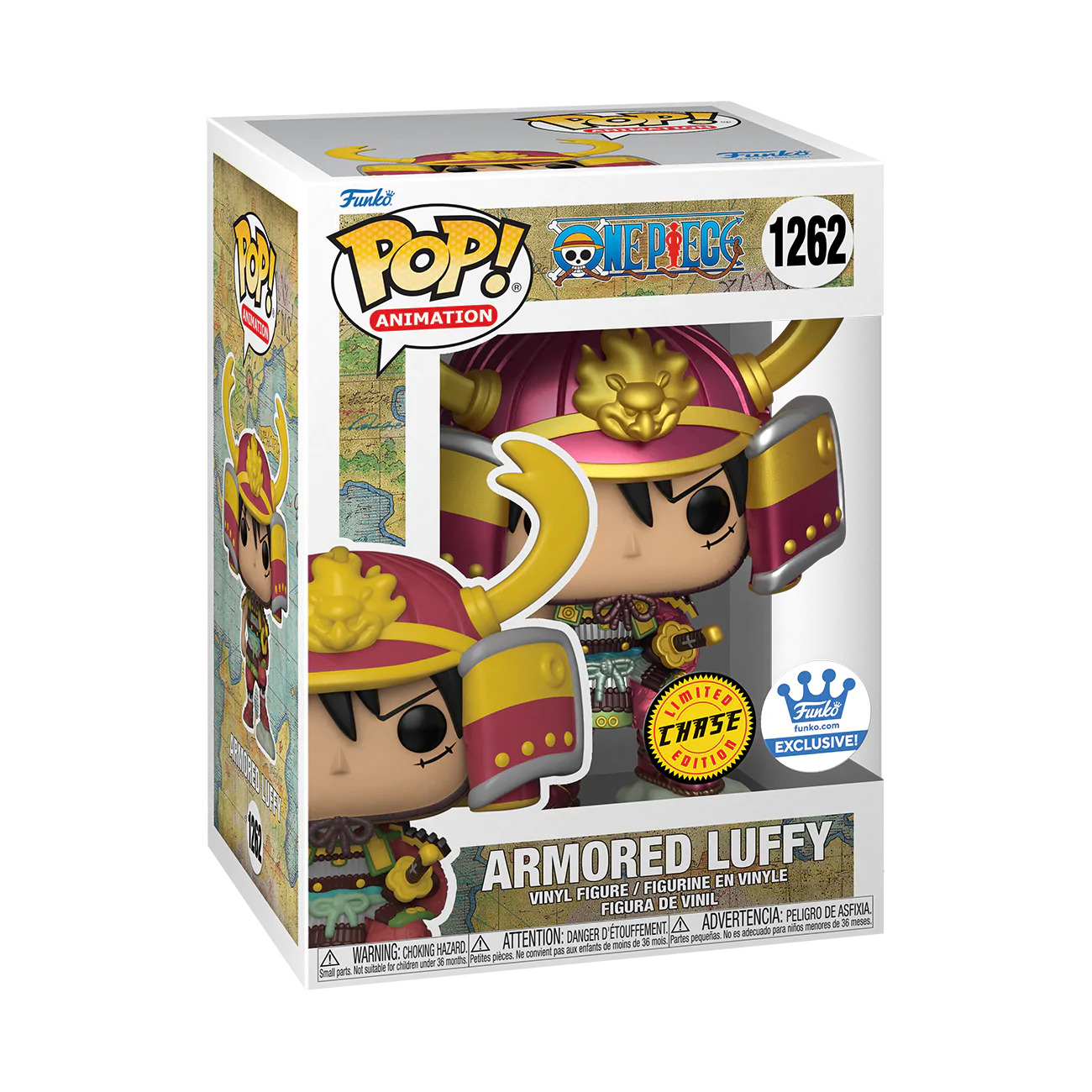 Funko Pop Animation: One Piece - Luffy Armadura de Wano Exclusivo Funko Shop