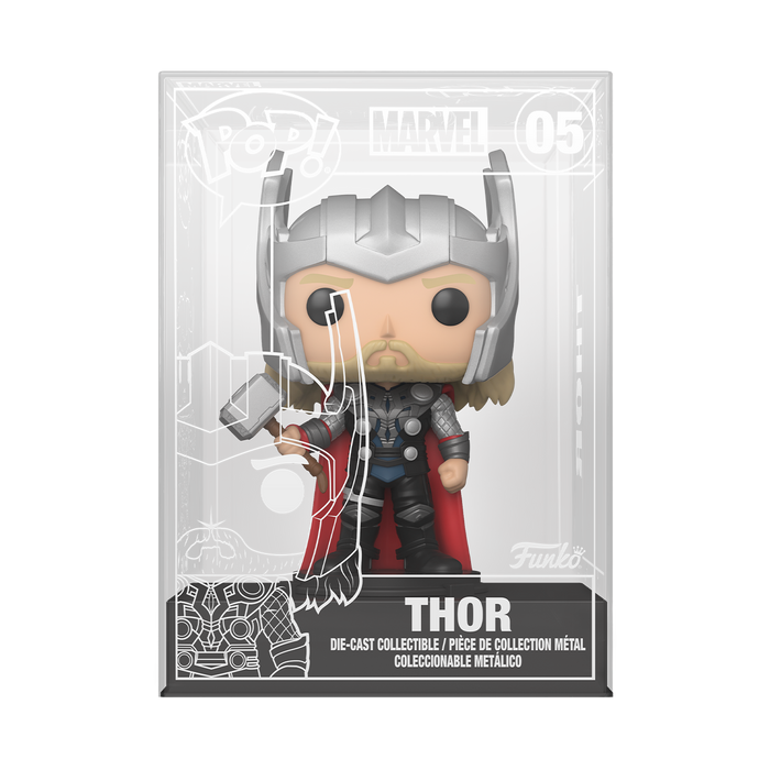 Funko Pop Marvel: Marvel - Thor Die Cast Exclusivo Funko Shop