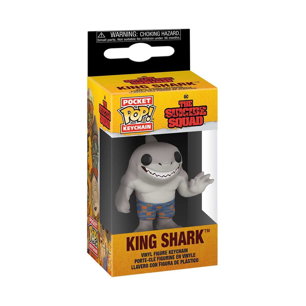 Funko Pop Keychain: Suicide Squad 2 - King Shark Llavero