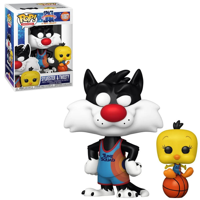 Funko Pop y Buddy: Space Jam - Silvestre y Piolin