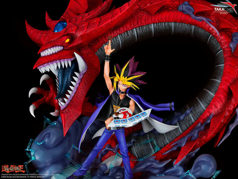 Taka Corp Studio: Yu Gi Oh - Yami Yugi y Slifer el Dragon del Cielo Escala 1/6