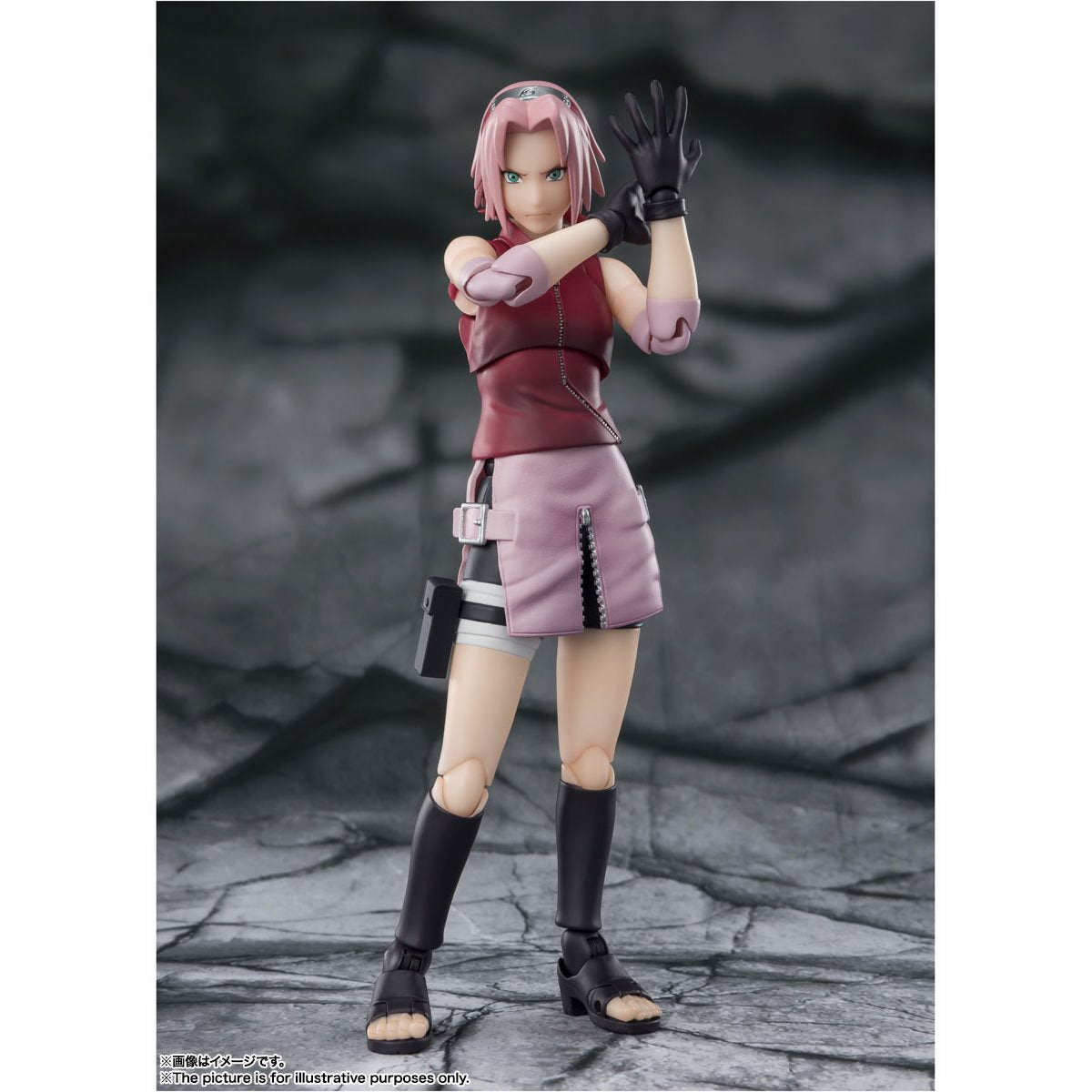 Bandai Tamashii Nations SH Figuarts: Naruto Shippuden - Sakura Haruno Figura de Accion