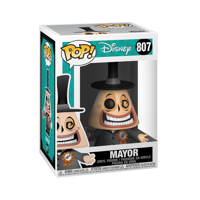 Funko Pop Disney: Mundo de Jack - Mayor con Megafono Halloween