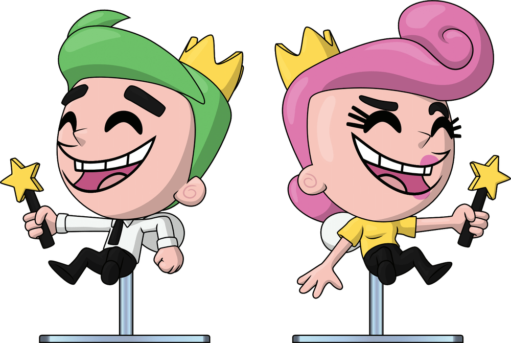 Youtooz Animation: Los Padrinos Magicos - Cosmo Y Wanda