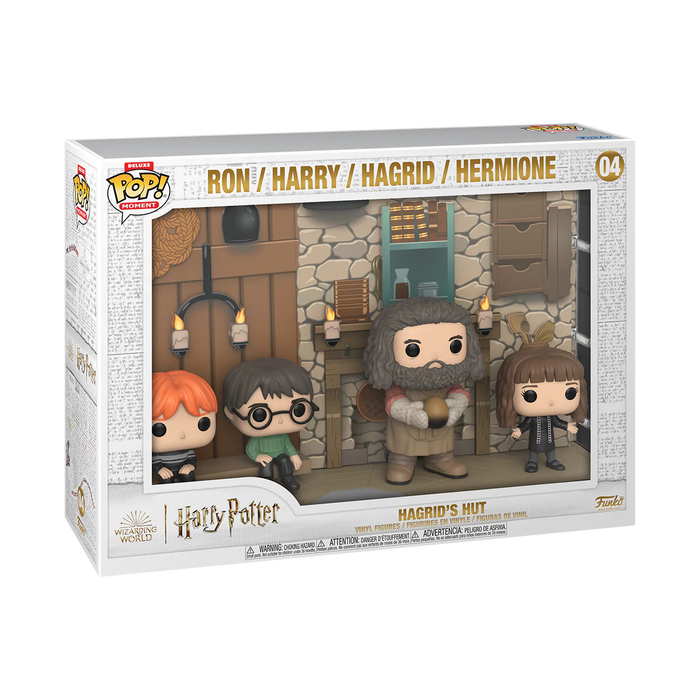 Funko Pop Movies Moment Deluxe: Harry Potter - La Choza de Hagrid