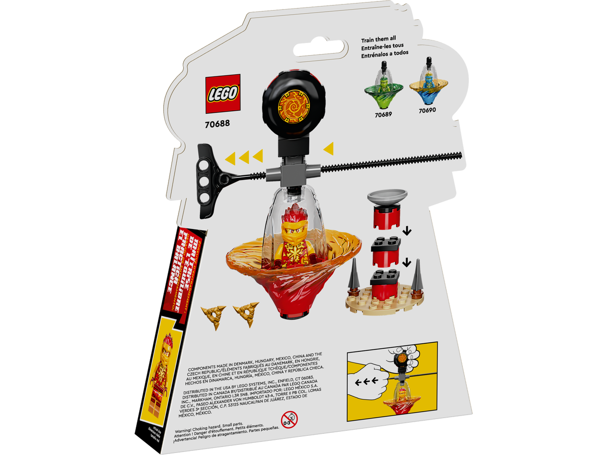 LEGO Ninjago Entrenamiento Ninja de Spinjitzu de Kai 70688