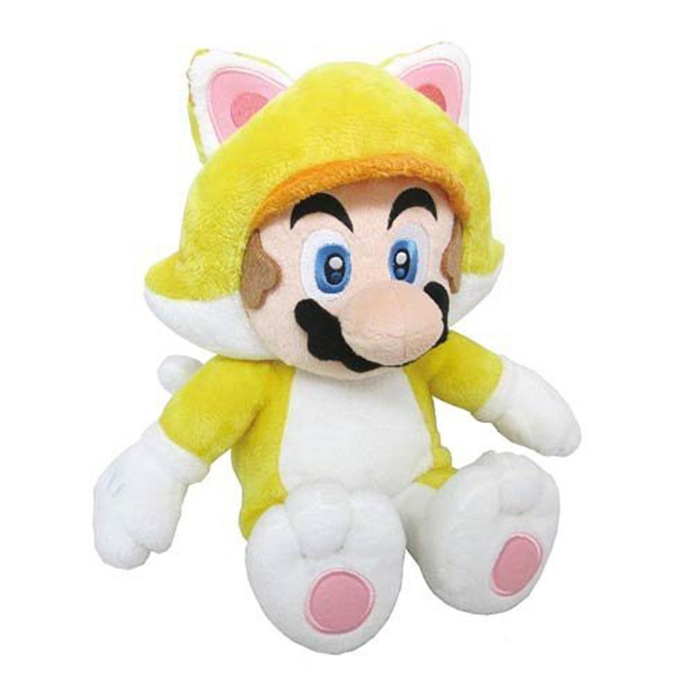 Little Buddy: Nintendo Peluche - Gato Mario 10 Pulgadas