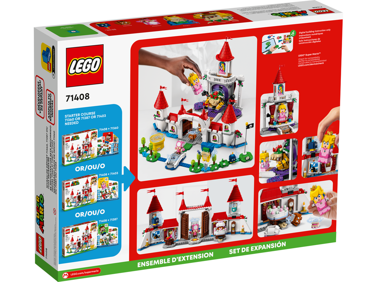 LEGO Super Mario Set de Expansion: Castillo de Peach 71408