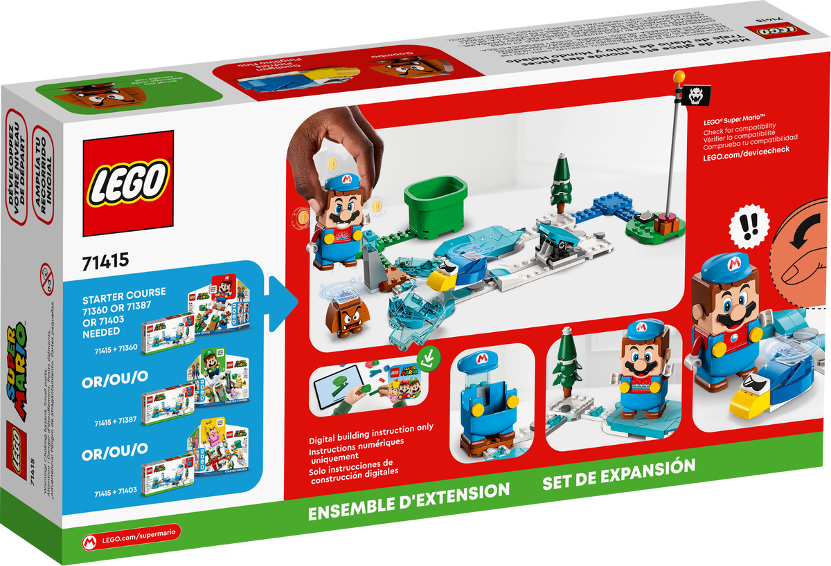 LEGO Super Mario Set de Expansion: Traje de Mario de Hielo y Mundo Helado 71415