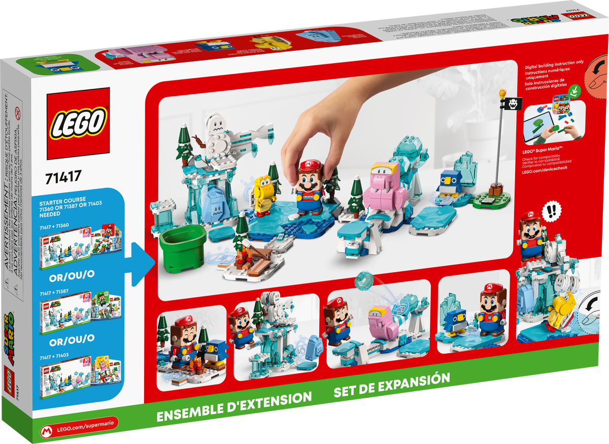 LEGO Super Mario Set de Expansion: Aventura en la nieve de la Morsik 71417