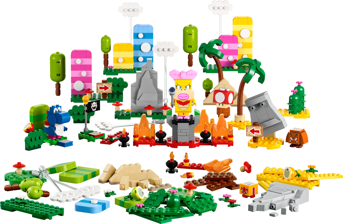 LEGO Super Mario Set de Creacion: Caja de herramientas creativas 71418